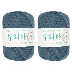 Teolsilnara Supia 精梳棉編織線, 40 靛藍牛仔