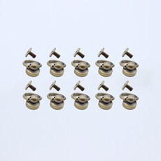 체스 가방고리 오링 솔트레지, 엔틱골드, 10개