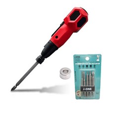 The Hive HIBRO USB充電式電動螺絲刀TH-HD01R+J-One螺絲刀5p+磁化器, 1套