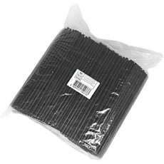 黑色 可彎吸管 7 x 250 mm, 500支, 1袋