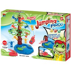 성광 점프하는 개구리 보드게임, 혼합 색상, 1개