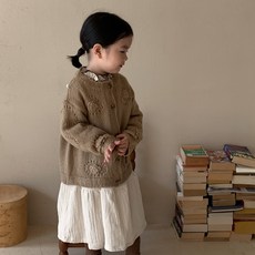 Arbe 女童 Diano 針織開襟衫