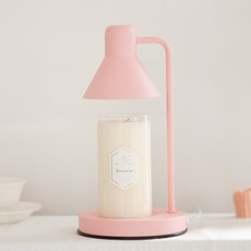 The Sweet Candle + Mono Candle Warmer 粉色錶盤 + 燈泡 2p 套裝, Eucaly Ptus, 粉色