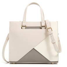 TRIPLEJ 日常托特單肩斜背包, 米色三色