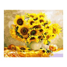 iLovePainting DIY名畫繪製, Z25 向日葵與花瓶, 1個