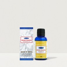 NAG CHAMPA KOREA 薰香香氛精油, 1個, 七脈輪, 25ml