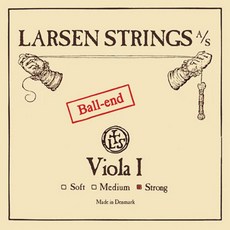 LARSEN STRINGS 中提琴弦 原創A弦 強張力 ball-end, 單一商品, 混合顏色, 1個