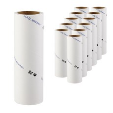 膠黏拖把替換補充包 90回, 12入