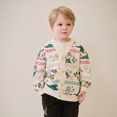 mollimelli 迪士尼男童玩具總動員Friends針織開襟衫