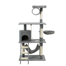 헬로망치 고양이 프리미엄 직조 캣타워 대형 W747, 혼합색상, 1개