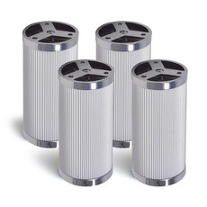 把手世界 鋁製家具腳A 100mm 4入, 銀色, 4個