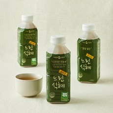 서정쿠킹 유기가공식품 인증 밥알없는 느린식혜, 3개, 500ml
