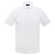 보스트로 남성용 이지케어 스트레치 반팔 시너지셔츠 와이드카라 MDS20662