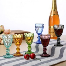 Oh My Namchin高腳杯迷你燒酒杯 6件組, 1組, 混色