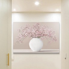 사랑을 담은 안개꽃 그림 액자 01 애화 사랑빛, 캔버스액자