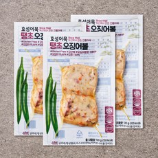 효성어묵 땡초 오징어볼, 120g, 3개