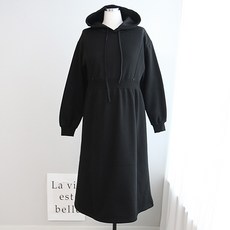 iyaan 孕婦長袖連帽連身裙