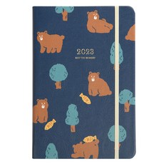 Dailylike 2023 保持記憶日記05 懶熊, 混合顏色