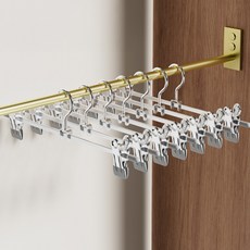 ARYKO 防滑塗層裙褲架, 灰色, 50個