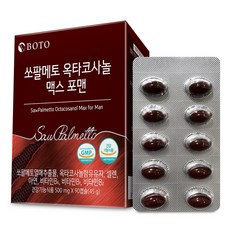 보뚜 쏘팔메토 옥타코사놀 맥스 포맨 45g, 90정, 1개, 90정