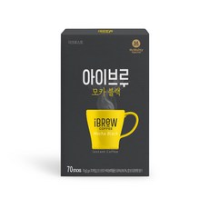 McNulty Coffee 即溶摩卡黑咖啡隨身包, 70條, 1盒, 1g