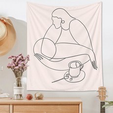 北歐插畫壁掛織物海報 032 GT3001