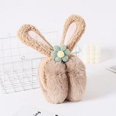 正月娜娜 可愛兔子毛絨絨毛耳罩