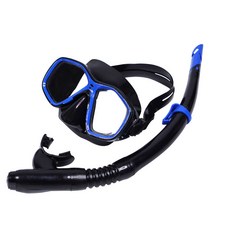 PIPE BOX 浮潛面鏡組, 藍色