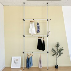 Virtuenine Light 25mm 褲架安裝型衣架 3層, 錘紋色