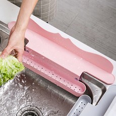 JCP水槽擋水板海綿籃, 粉色的, 1個