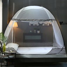 簡易帳篷型蚊帳 W03, 黑色的