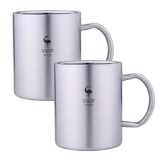 SSGP 不銹鋼雙杯小號 286 毫升, 單色, 2個