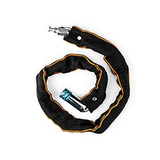 Dvic 自行車鏈鎖 750mm, 黑色, 1個