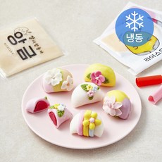 쌀이랑놀자 베이직 꽃반달떡 세트 140g (냉동), 1세트, 1개입