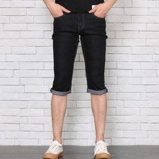 WITHJEANS 男式修身七分牛仔褲 D014-3