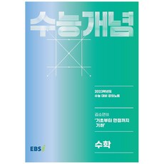 2023 수능개념 김소연의 기초부터 만점까지 기하 수학, 수학영역, 한국교육방송공사(EBSi)