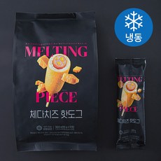 멜팅피스 체다치즈 핫도그 (냉동), 360g, 1개