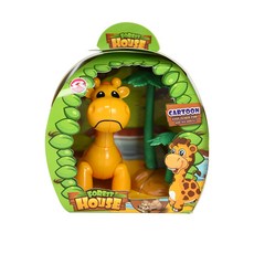 NinoSano Forest House 人偶工作娃娃, 黃色長頸鹿朋友, 10厘米