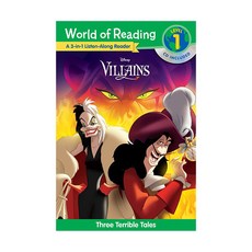 World of Reading Level 1 : 3-in-1 Listen-Along Reader : Villains, Disney Press