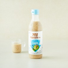 백설 저당 흑임자 참깨 드레싱, 560g, 1개
