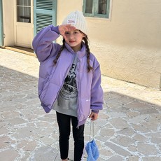 스타빈 아동용 미니레터링 나그랑 패딩 점퍼