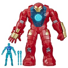 Hasbro 孩之寶 AVENGERS 復仇者聯盟 猛毒對決 史詩動作世界 4吋鋼鐵與浩克毀滅者, 混和顏色, 1盒