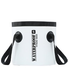 攜帶式防水多功能洗腳盆 Y10 S號 白色, 1個