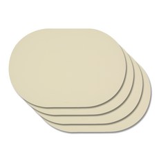 Glasslock 格拉氏洛克 CHEF TOPF 基本款膠囊餐墊, 米色, 445 x 300 mm, 4個