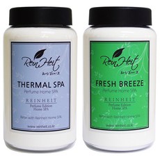 Reinheight Perfume Aroma Foam Bath Agent Thermal Spa 350g + Fresh Breeze 350g 套組, 1套