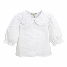 CURLYSUE 女童蕾絲領襯衫 C222BLG04P