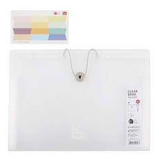 HICKIES A4 8格透明風琴夾 CF20, 清除, 1個