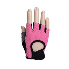 메쉬 경량 헬스장갑 RD-104, 핑크