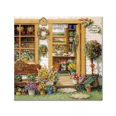 ADICO DIY彩繪 花店入口 PH32 50 x 40 cm, 混色, 1個