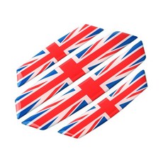 아리코 차량용 플래스 스크래치 문콕 도어가드 스티커, A타입 유니언잭, 1개